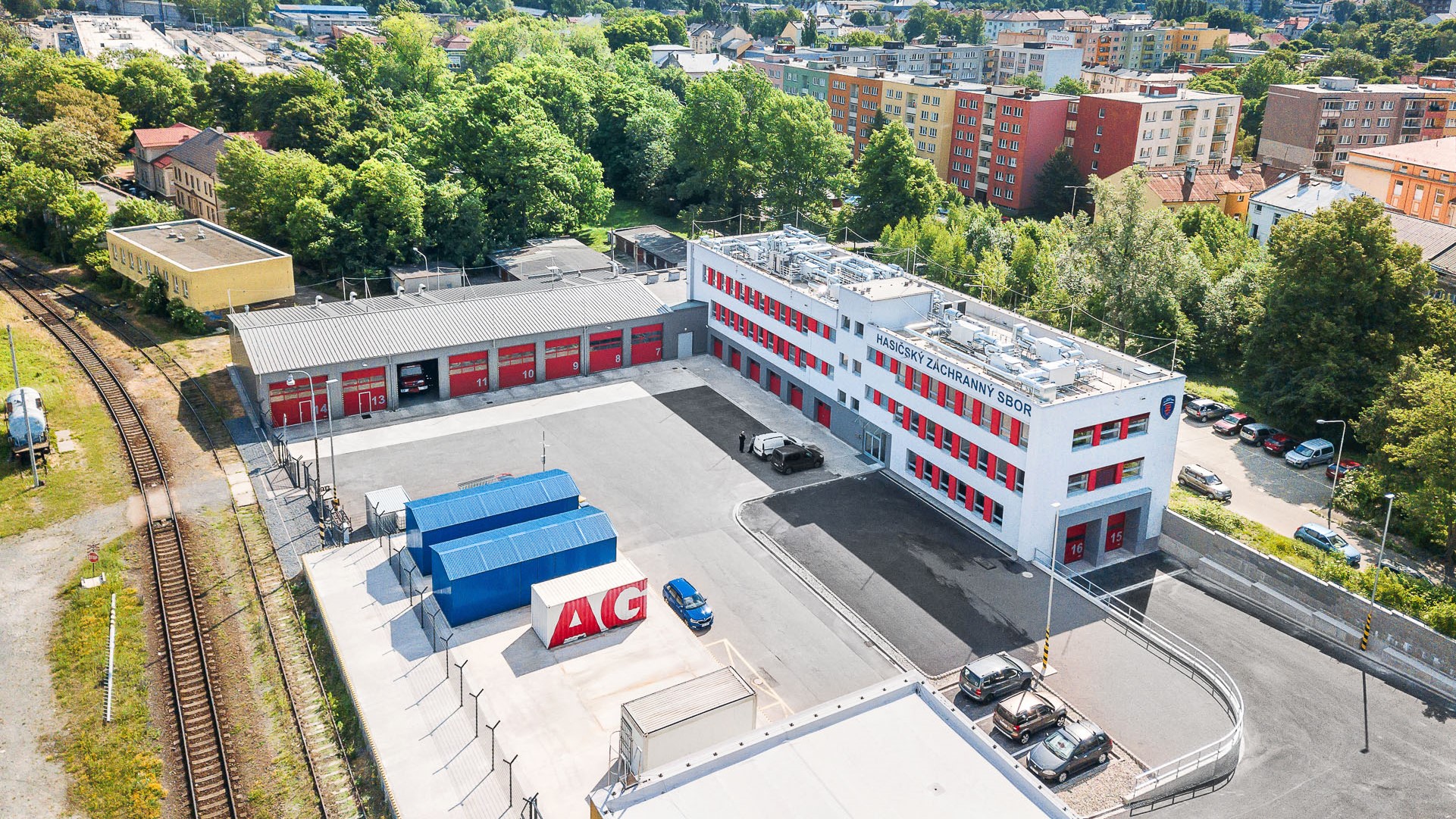 Máme hotovo – Rekonstrukce areálu HZS Ostrava