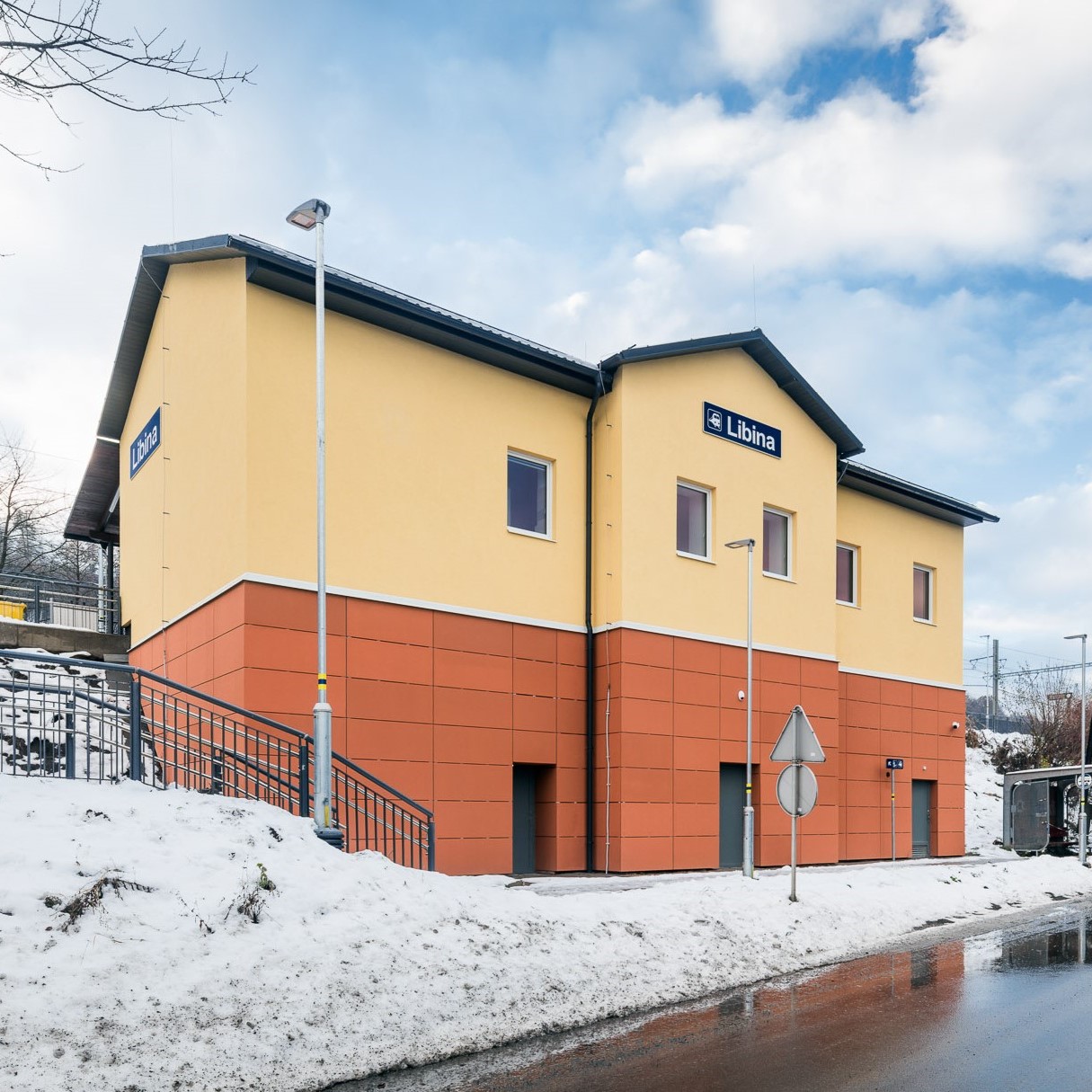 Elektrizace a zkapalnění trati Libina – Uničov