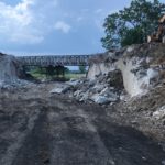 Demolice mostu 1/58 Stará Ves nad Ondřejnicí