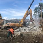 Demolice mostu 1/58 Stará Ves nad Ondřejnicí