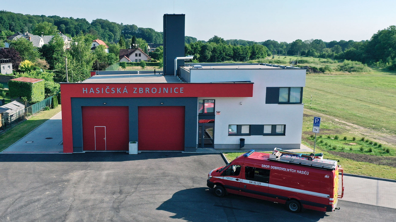 Výstavba hasičské zbrojnice pro SDH Ostrava Proskovice